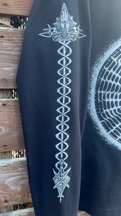 画像3: BLACK GANION / Iron mandara (long sleeve shirt) 