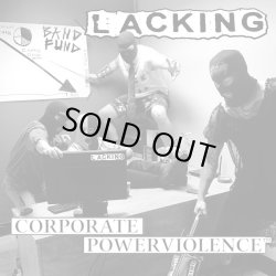 画像1: LACKING / Corporate powerviolence (cd) No time