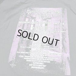 画像2:  DARKSIDE NYC / Optimism Is Self-Deception: Vols. 1 & 2 black (t-shirt) 