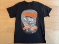 ■予約商品■ LIP CREAM & OUTO / Bloody summer tour '89 black x orange (t-shirt) 