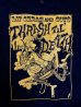 画像2: ■予約商品■ LIP CREAM & OUTO / Thrash til' death black x yellow (t-shirt)  (2)