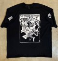 ■予約商品■ LIP CREAM & OUTO / Thrash til' death black x white (t-shirt) 