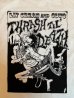 画像2: ■予約商品■ LIP CREAM & OUTO / Thrash til' death white (t-shirt)  (2)