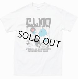 画像1: ELMO x record shop DIGDIG white (t-shirt) 