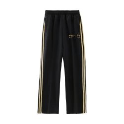 画像1: ■予約商品■ LIP CREAM / Trucker jersey bottoms black/gold Heart of gold 
