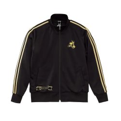 画像1: ■予約商品■ LIP CREAM / Trucker jersey tops black/gold Heart of gold 