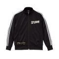 ■予約商品■ LIP CREAM / Trucker jersey tops black/white death white line