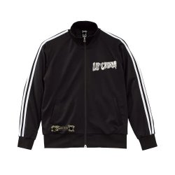 画像1: ■予約商品■ LIP CREAM / Trucker jersey tops black/white death white line