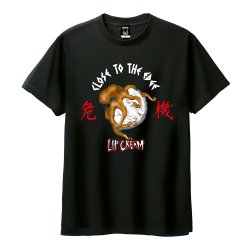 画像1: ■予約商品■ LIP CREAM / Close to the edge black (t-shirt)