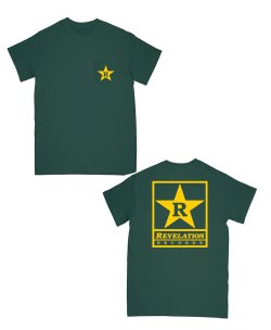 画像1: REVELATION RECORDS / Logo deep forest (pocket t-Shirt) Revelation 