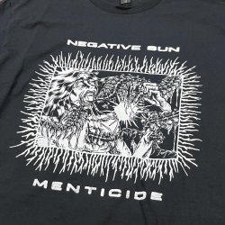画像1: NEGATIVE SUN / Menticide (t-shirt) Twelve gauge