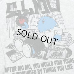 画像2: ELMO x record shop DIGDIG ash gray (long sleeve shirt) 