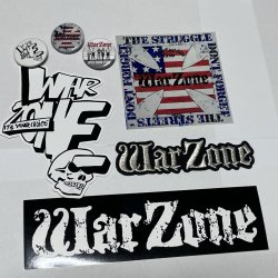 画像1: WARZONE / WZ pack (3sticker+3badge+embroidered patch) Revelation