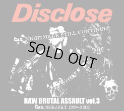 画像1: DISCLOSE / Raw brutal assault vol.3 : discography 1999-2002 (2cd) 男道 Dan-doh  