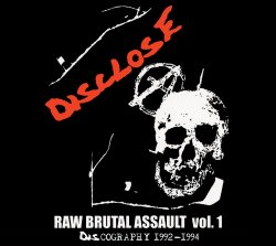 画像1:    ■予約商品■ DISCLOSE / Raw brutal assault vol.1 : discography 1992-1994 -2025 reissue- (2cd) 男道 Dan-doh