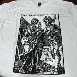 画像1: SEX PRISONER / Woodcut (t-shirt) A389