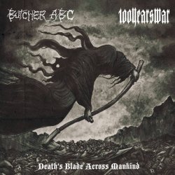 画像1:  BUTCHER ABC, 100 YEARS WAR / Split -Death's blade across mankind- (cd) Obliteration