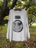 画像1: ■予約商品■ BLACK GANION / Iron mandara gray (long sleeve shirt) (1)