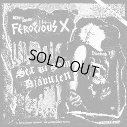 画像1: FEROCIOUS X / Ser ut som djävulen (Lp) Crust war