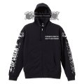 ■予約商品■ LIP CREAM / NIGHT RIDER MORE THAN FIGHT (zip up hoodie) 