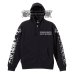 画像1: ■予約商品■ LIP CREAM / NIGHT RIDER MORE THAN FIGHT (zip up hoodie)  (1)