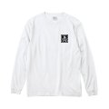 ■予約商品■ HG Fact / Logo white (long sleeve shirt) Break the records