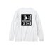 画像2: ■予約商品■ HG Fact / Logo white (long sleeve shirt) Break the records (2)