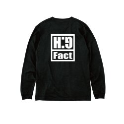 画像2: ■予約商品■ HG Fact / Logo black (long sleeve shirt) Break the records