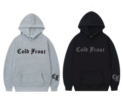 画像1: ■予約商品■ COLD FRONT / Old english (hoodie) Gxbxt  