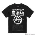 ■予約商品■ G.I.S.M. / Anarchy violence - you die,you live black (t-shirt) 