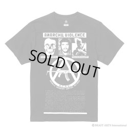 画像1: G.I.S.M. / Anarchy violence - you die,you live black (t-shirt) 