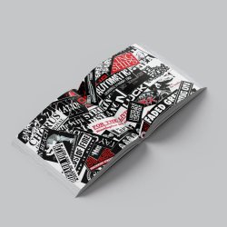 画像4:  ■予約商品■ THOMAS RACKOW / Free Stickers With Every Order!: A History Of Hardcore Stickers (book) Iodine 