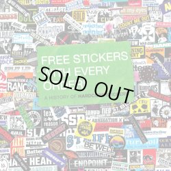 画像1:  ■予約商品■ THOMAS RACKOW / Free Stickers With Every Order!: A History Of Hardcore Stickers (book) Iodine 