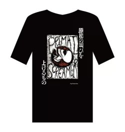 画像1: ■予約商品■ 原初の叫びを上げるもの black (t-shirt) Gray window press