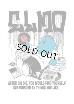 画像3: ELMO x record shop DIGDIG black (crewneck sweat)  