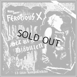 画像1: FEROCIOUS X / Ser ut som djävulen (cd) Fx discs & tapes