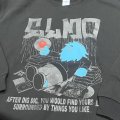 ELMO x record shop DIGDIG black (crewneck sweat)  