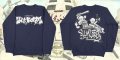 ■予約商品■ SLUMLORDS / Graffiti Kentax Navy (crewneck sweat) A389  