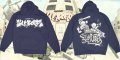 ■予約商品■ SLUMLORDS / Graffiti Kentax Navy (hoodie) A389