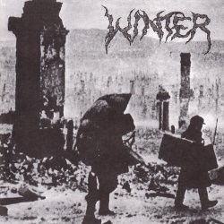 画像1:  WINTER / Into darkness (cd) Svart 