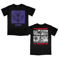 画像1: ■予約商品■ INTERNAL BLEEDING / Contempt black (t-shirt)   