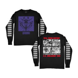 画像1: ■予約商品■ INTERNAL BLEEDING / Contempt black  (long sleeve shirt)   