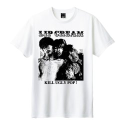 画像2: ■予約商品■ LIP CREAM / KILL UGLY POP  WHITE　(t-shirt)  