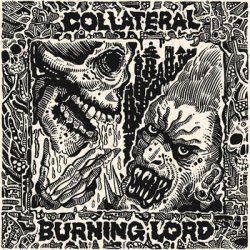 画像1: COLLATERAL, BURNING LORD / Split (7ep) Streets of hate  