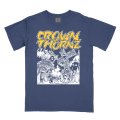 ■予約商品■ CROWN OF THORNZ / No remorse navy (t-shirt) 