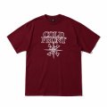     ■予約商品■ COLD FRONT / Logo 95 maroon (t-shirt)  
