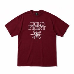 画像1:     ■予約商品■ COLD FRONT / Logo 95 maroon (t-shirt)  