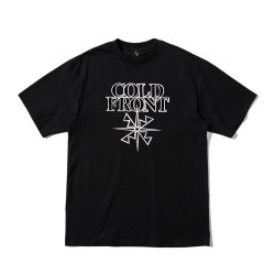 画像1:  ■予約商品■ COLD FRONT / Logo 95 black (t-shirt)
