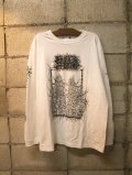 ■予約商品■ BLACK GANION / Moment of Rupture white (long sleeve shirt)  