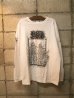 画像1: ■予約商品■ BLACK GANION / Moment of Rupture white (long sleeve shirt)   (1)